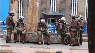 UPDATE - SITUATION IN NAIROBI CBD ON PROTEST DAY