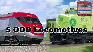 5 STRANGE North American Locomotives