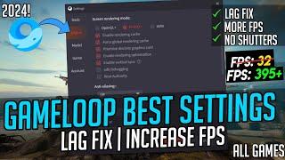 Gameloop Best Settings For Low End PC  | Gameloop Lag Fix And FPS Boost Optimization 2023