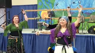 Middle Eastern Dancers at the SPRING FAIR in Roseburg, OR SDV 2213