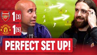 Amorim Gets Shape SPOT ON! | Arsenal 1-1 Man United (3-5 pens) | Paddock Analysis