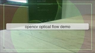 opencv optical flow demo