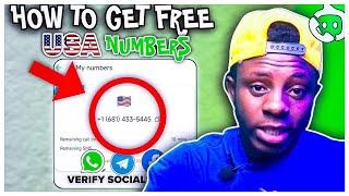 How to Get Free USA Phone Number for Online Verification 2025 | Get Free USA Phone Number