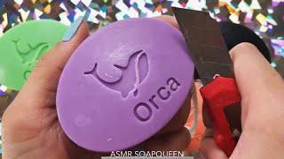 ASMR SOUND QUEEN x ORCA CO. - VEGAN VERY SMOOTH SOAP CUTTING AND HAUL