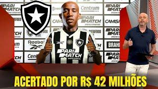 URGENTE!!! ANDERSON TALISCA É DO BOTAFOGO! ACERTADO POR R$ 42 MILHÕES! NOTÍCIAS DO BOTAFOGO