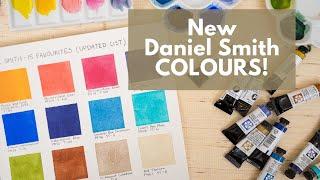 My Updated Daniel Smith Palette: 15 Colours for Creative Mixing