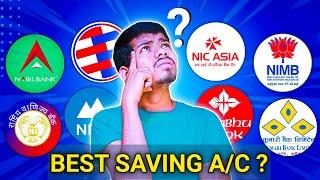 कुन Bank को Saving Account Best छ ? ( Data backed Comparison 2081)By MrBhim