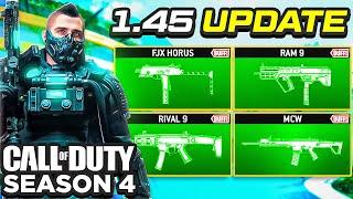 NEW MW3 1.45 Update CHANGES EVERYTHING in SEASON 4! (WEAPONS BUFFS + DLC WEAPONS) - Modern Warfare 3