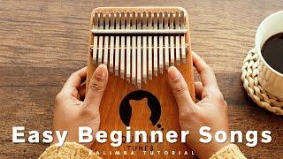 5 Easy Beginner Kalimba Songs Tutorial