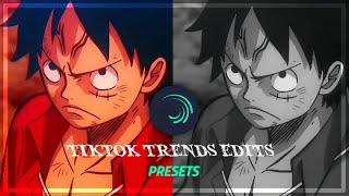 Tiktok Trends Anime Edits Presets| Alight Motion