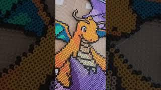 Ya hemos terminado la.pieza gigante de pokémon  #hamabeads #pixelart