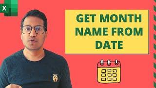 3 Easy Ways to Get Month Name from Date in Excel