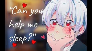 【M4F ASMR】Cuddling your Friend's Brother to Sleep (Reverse comfort, Dom listener, Breathing Sounds)