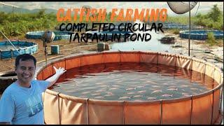 GENIUS ways to make circular tarpulin tank work.