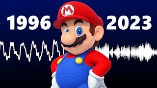 Why doesn't Mario sound like he used to?