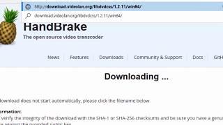 How To Install Handbrake and DVD Decryption DLL