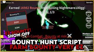 Blox Fruits AUTO BOUNTY HUNT Script! | Bounty Hunt Easily Using This Script - Roblox Scripts