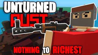 How A 8500 Hour Solo Rags To Riches on Rusturned (Unturned PvP)