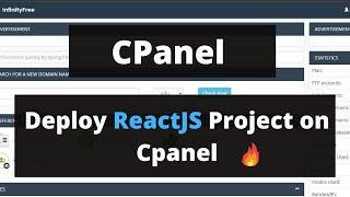 how to deploy react js website on CPanel | ReactJS Project Deployment in CPanel