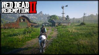 Red Dead Redemption 2 - Free Roam Exploration Gameplay | 4K