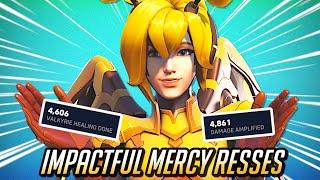 Making Impact With Mercy Resses!  Season 15 Mercy - Overwatch 2