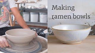 [ASMR] MAKING stoneware ramen BOWLS – The whole process – vapor03