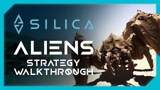 Silica - Strategy Gameplay Walkthrough (Alien Faction)