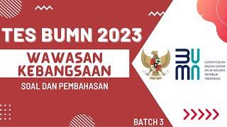 TKB WAWASAN KEBANGSAAN | CONTOH SOAL TKB BUMN 2023