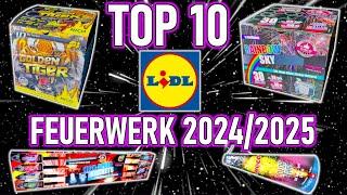 TOP 10 BEST LIDL FIREWORKS 2024/2025  MUST HAVE !?