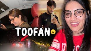 TOOFAN MAI PHANS GAYE  | Aroob Ki Pro Max Driving  | Finally Ghar Phounch Gaye ️