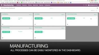 Odoo 10 Demo - Manufacturing