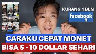 TIPS CEPAT MONET FB PRO KURANG SEBULAN‼️ TRIK DAPAT 5 - 10 DOLLAR PERHARI DARI REEL FACEBOOK PRO️