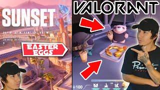 New Sunset Map Easter Eggs! *VALORANT*