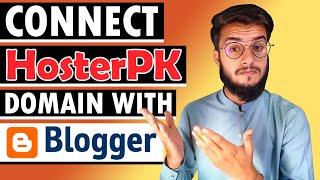 How To Connect Hosterpk Domain with Blogger | CloudFlare