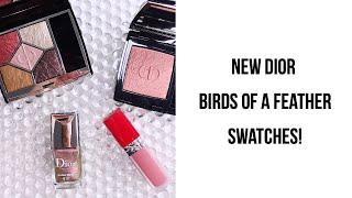 DIOR BIRDS OF A FEATHER 2021 FALL COLLECTION SWATCHES