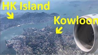 The BEST View of Hongkong after Take-off I've ever had! New Runway 07C! #60fps