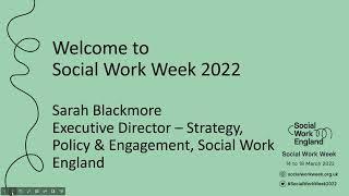 Co-production: it's everybody's business | Social Work Week 2022