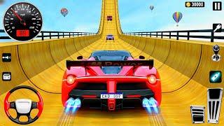 Super Crazy Mega Ramp GT Car Stunt Racing - Extreme Car Stunt Beaming Drive 3D: Android Gameplay