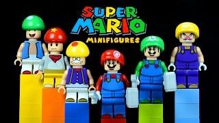 LEGO Super Mario Bros. KnockOff Minifigures with Mario Luigi & Toad