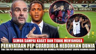 HEBOHKAN DUNIA! PERNYATAAN MENGEJUTKAN PEP GUARDIOLA USAI PATRICK KLUIVERT JADI PELATIH INDONESIA