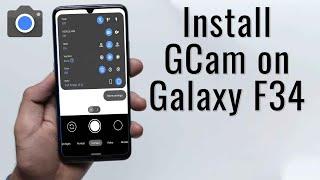 Download GCam 8.5 for Galaxy F34  (Google Camera APK Port Install)