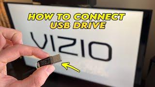 How to Connect USB Drive on Your Vizio TV