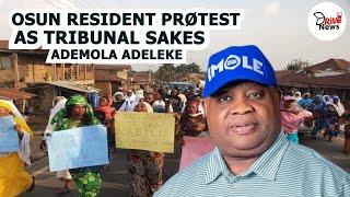OSUN RESIDENT PRØTEST AS TRIBUNAL SAKES ADEMOLA ADELEKE - ||DriveTv Yoruba News||