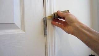 How to Silence a Squeaking Door Hinge