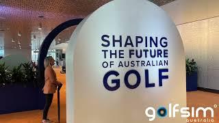 PGA Expo Australia - golf simulators for hire!