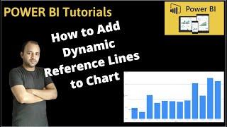 How to Add Dynamic Reference Line on Power BI Chart based on Min Max Average Median & Percentile