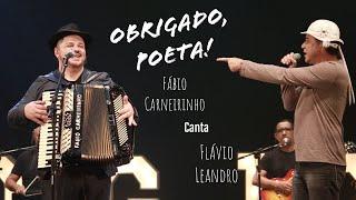 Dvd OBRIGADO, POETA!  “Completo” - Fábio Carneirinho