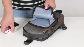 Unisex Waterproof Anti-Theft USB Chest Crossbody Bag#bag #shoulderbag #crossbodybag #chestbag