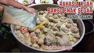 YANG BELI PASTI ANTRI KALAU PAKAI KUAH BAKSO INI! Cara Membuat Kuah Bakso yg enak Segar dan Gurih