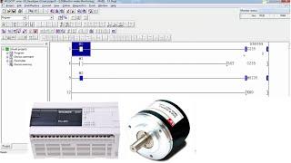 PLC Mitsubishi FX3G high-speed counter programming on GX Developer